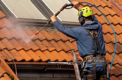 Démoussage et hydrofuge de toiture à Éparcy